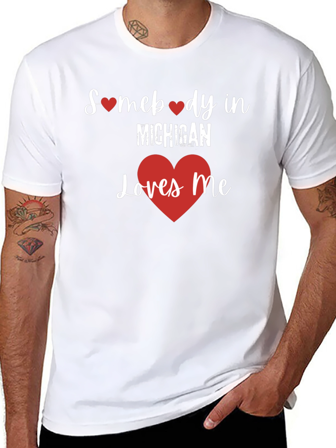 Michigan Love Graphic Tee