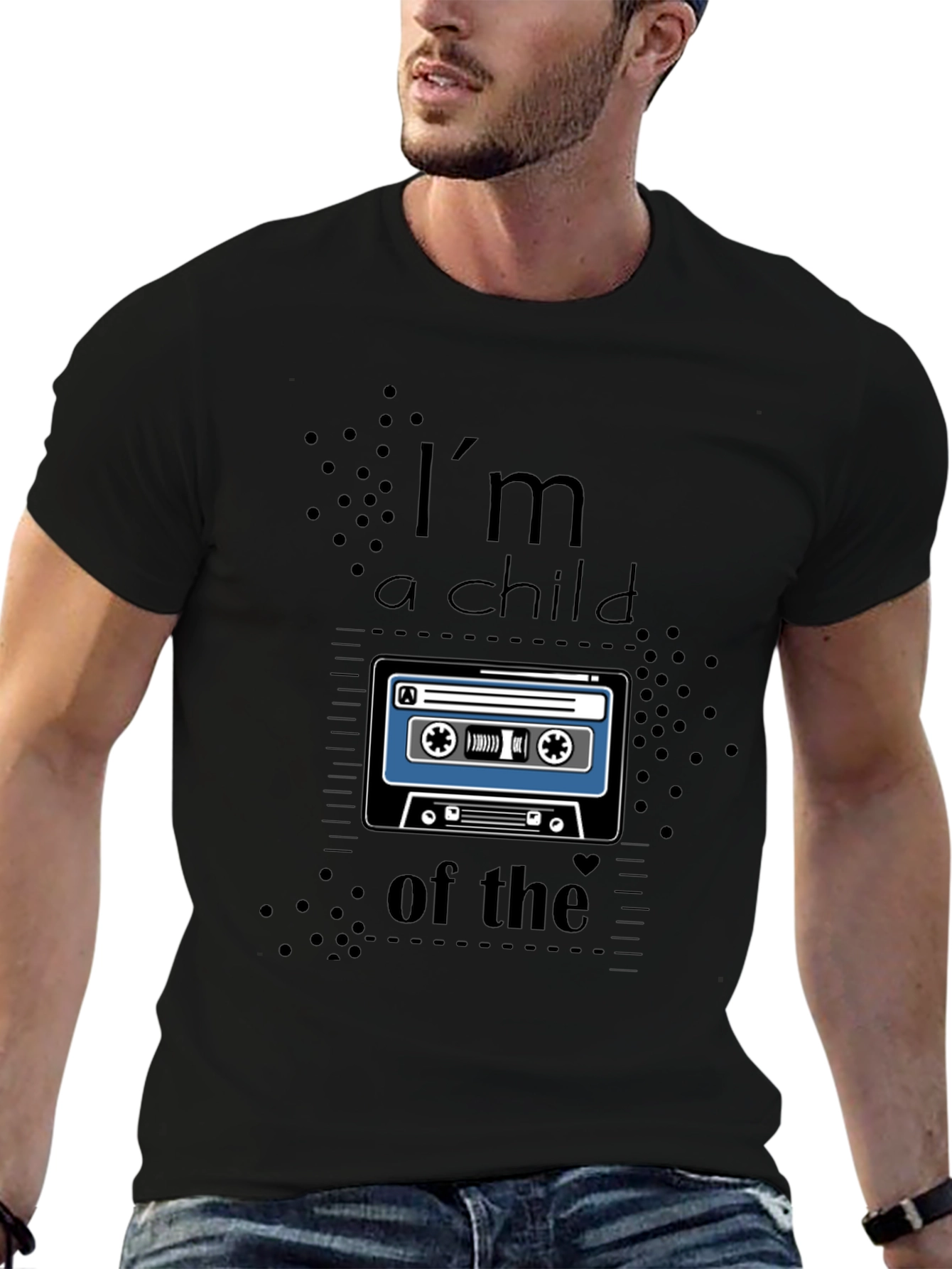 Retro Cassette Tape T-Shirt: Child of the 80s