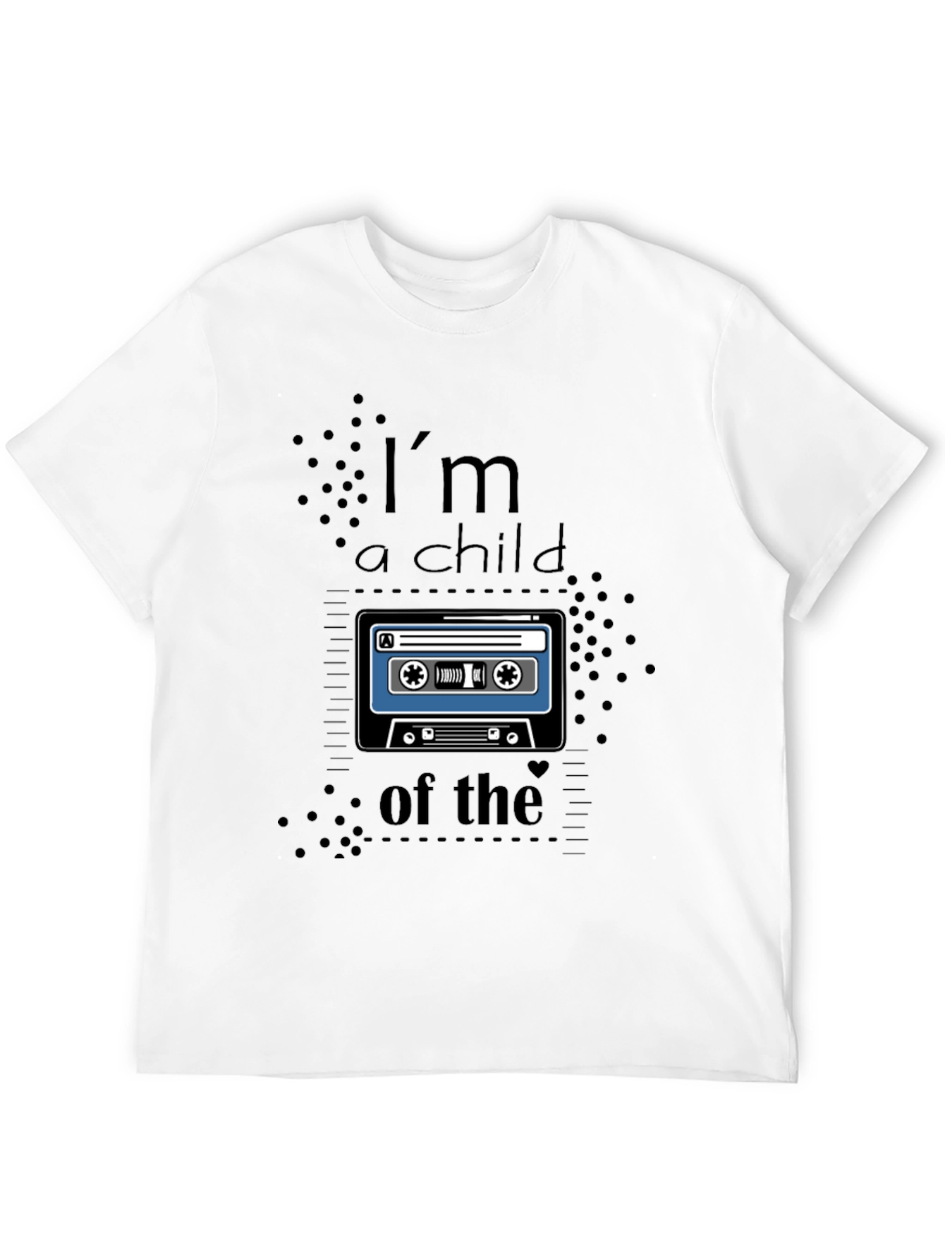 Retro Cassette Tape T-Shirt: Child of the 80s