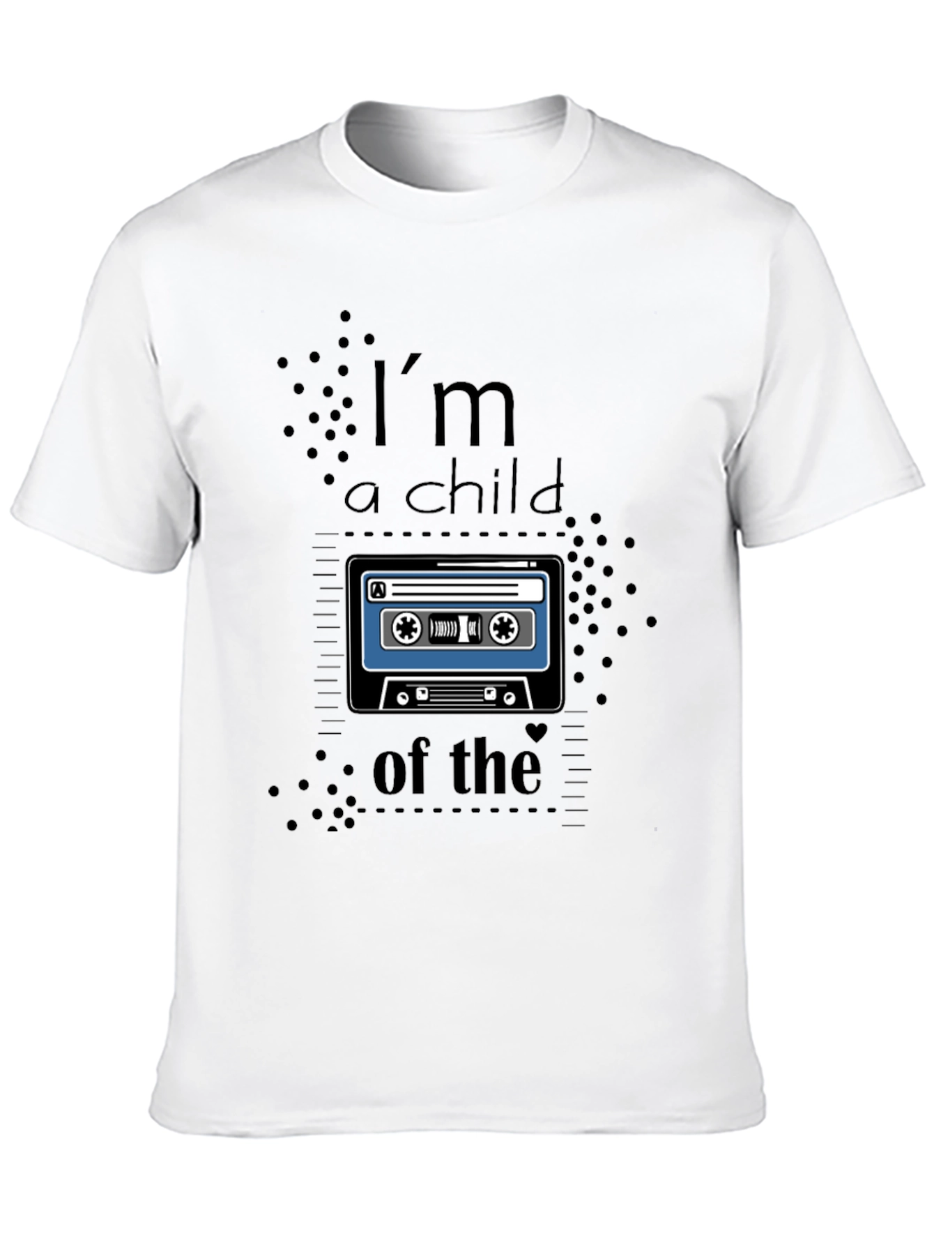 Retro Cassette Tape T-Shirt: Child of the 80s