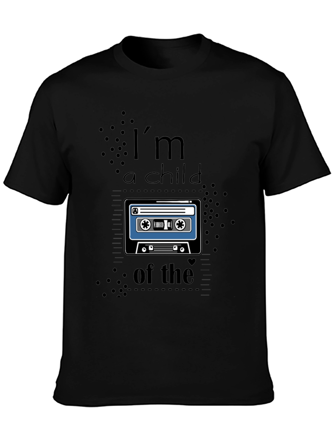 Retro Cassette Tape T-Shirt: Child of the 80s