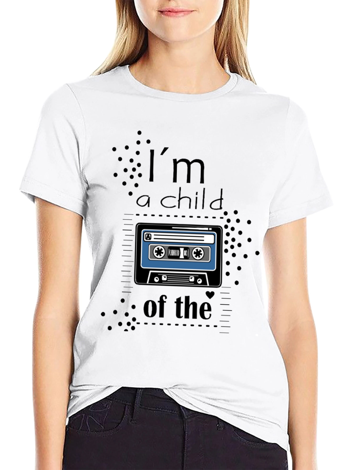 Retro Cassette Tape T-Shirt: Child of the 80s