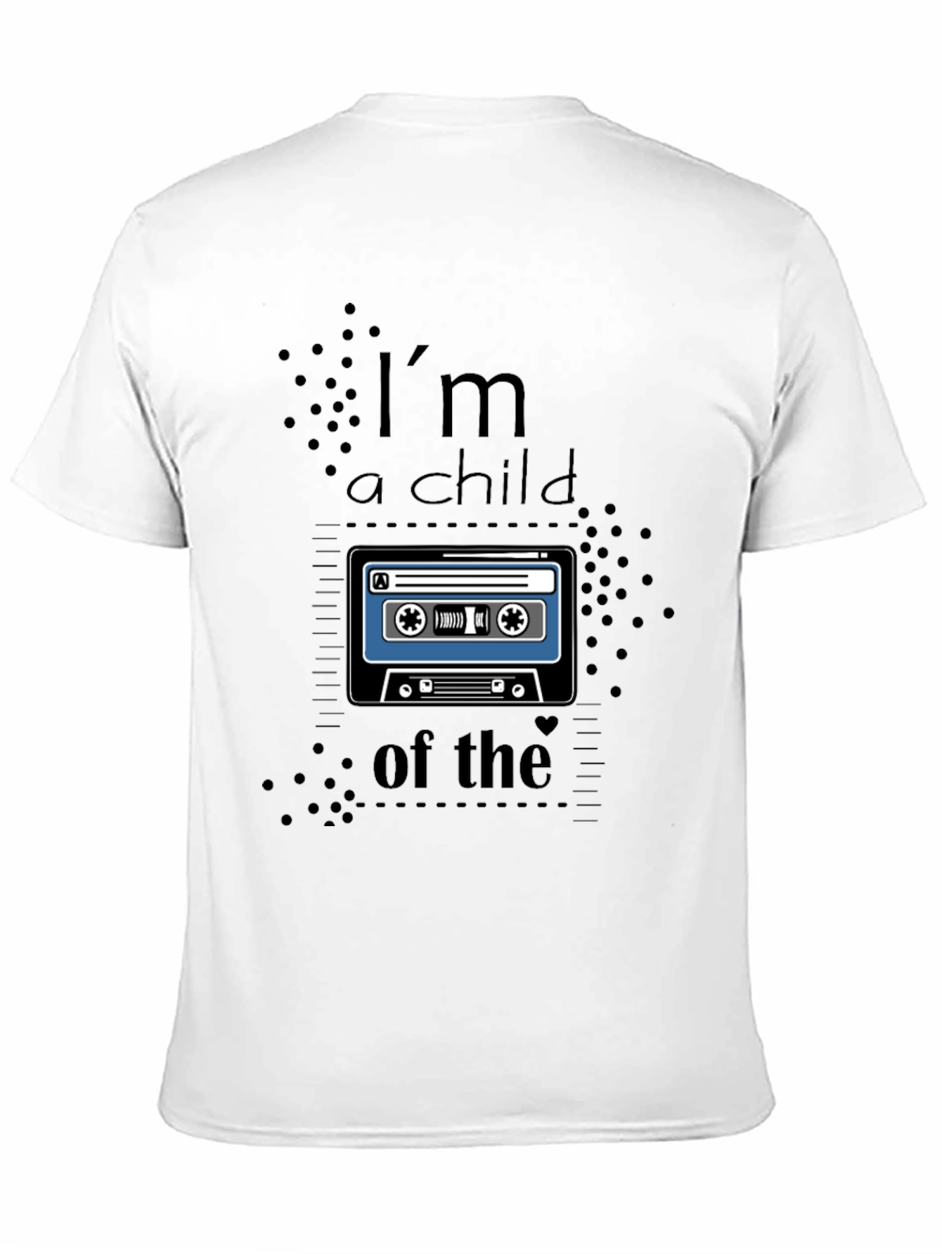 Retro Cassette Tape T-Shirt: Child of the 80s
