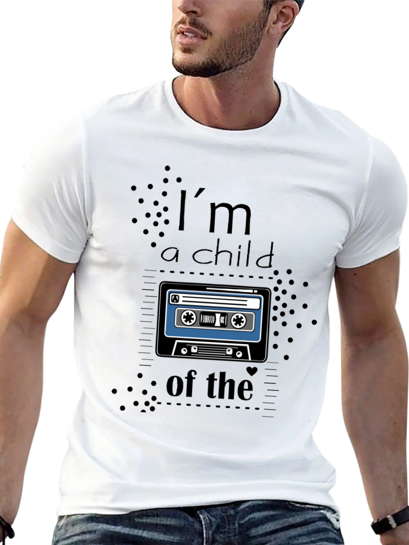 Retro Cassette Tape T-Shirt: Child of the 80s