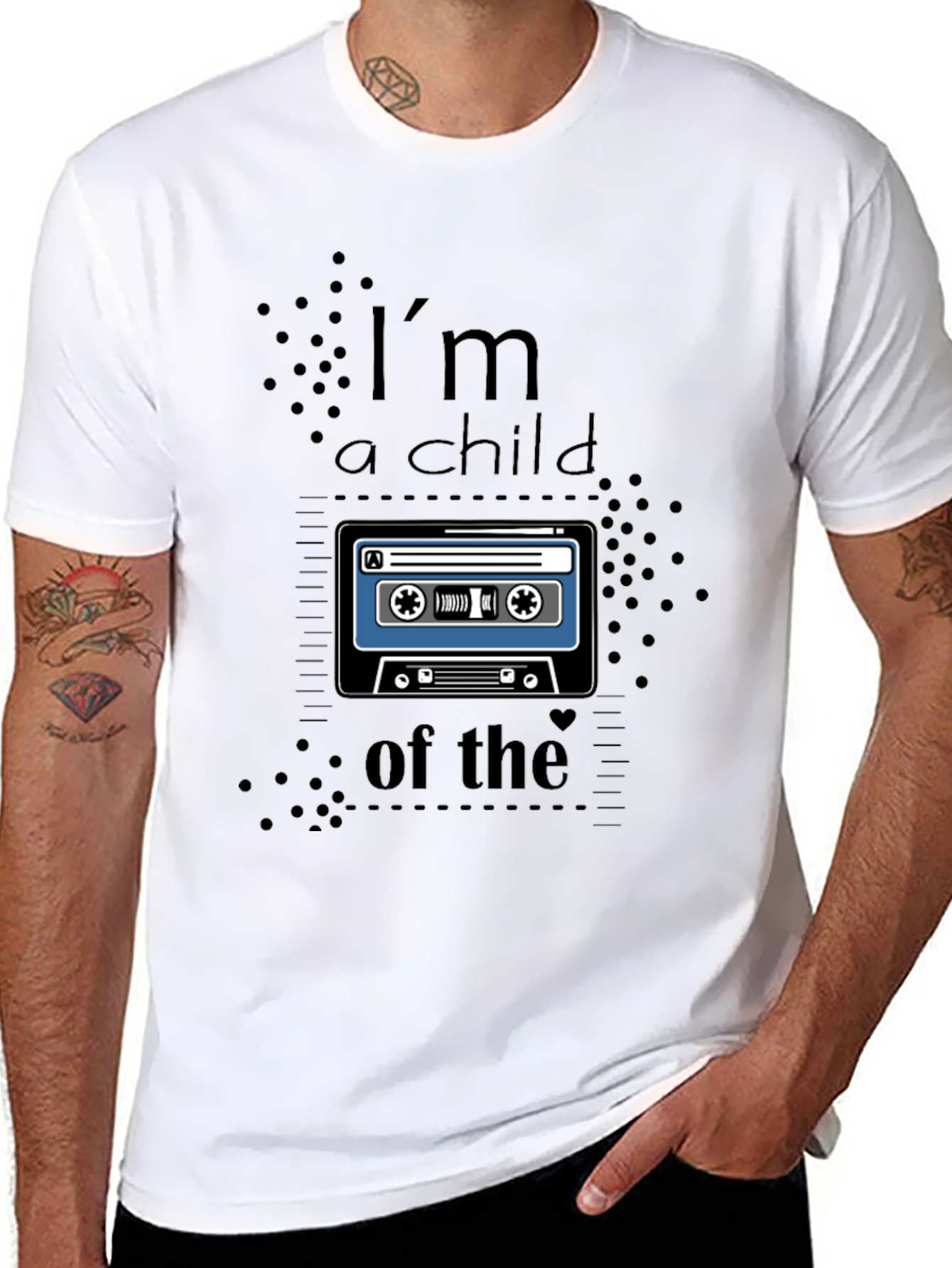 Retro Cassette Tape T-Shirt: Child of the 80s