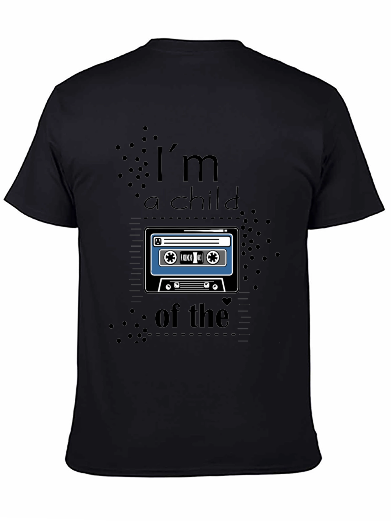 Retro Cassette Tape T-Shirt: Child of the 80s