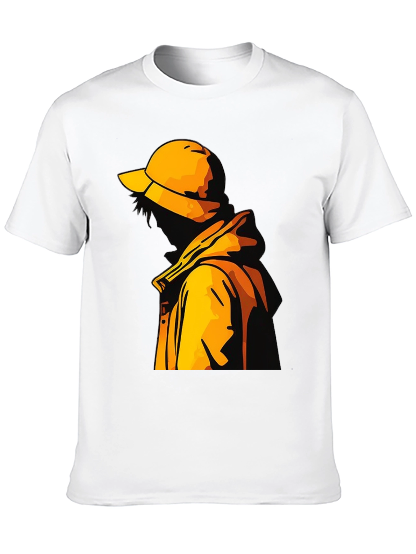 Urban Graphic Tee - Yellow Raincoat Design