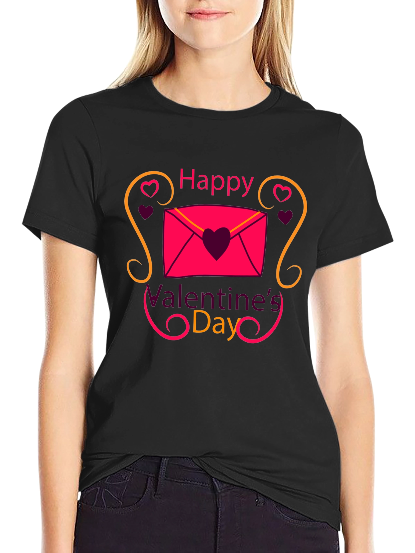 Happy Valentines Day Graphic Tee Shirt