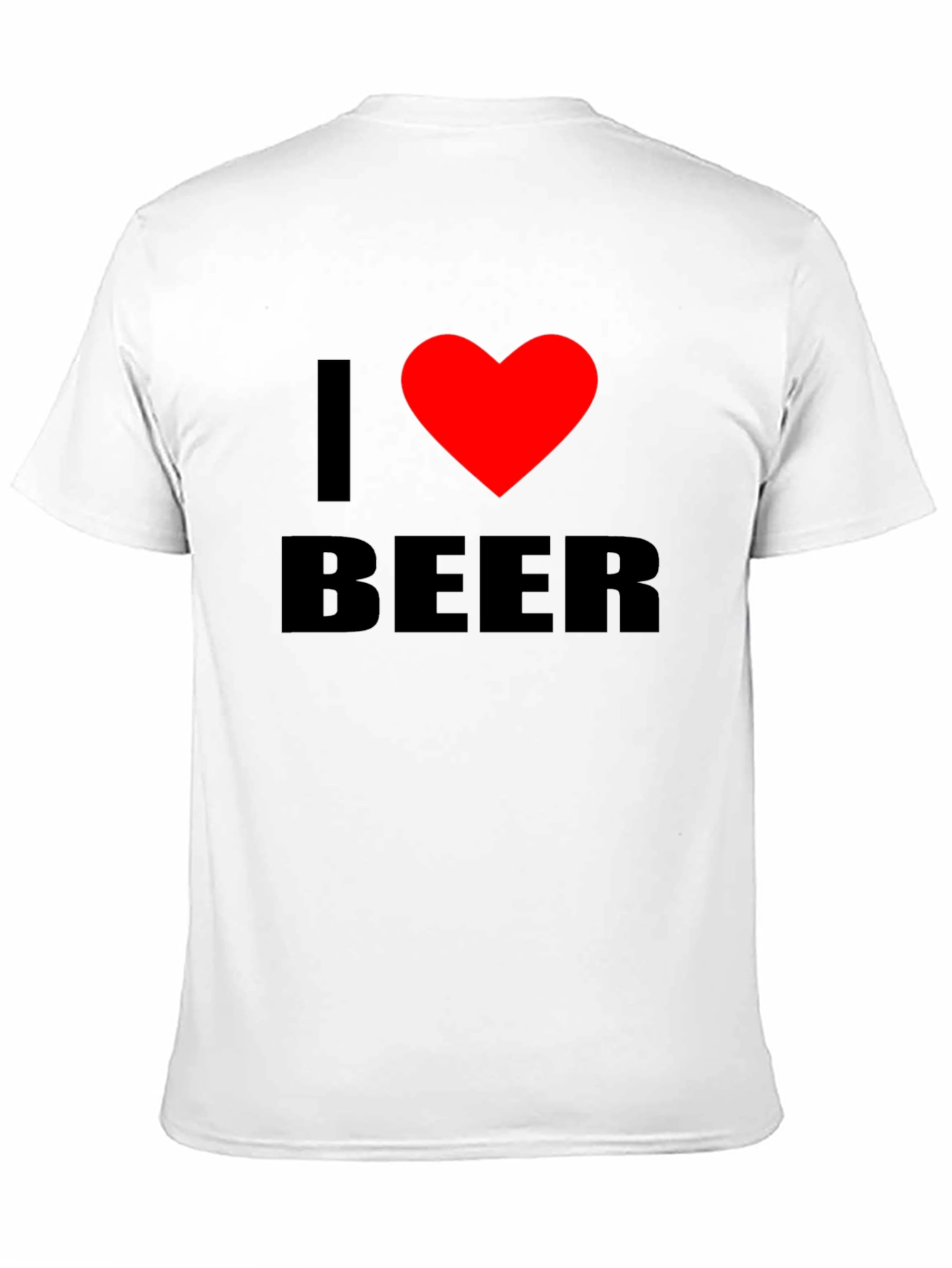I Heart Beer Black T-Shirt