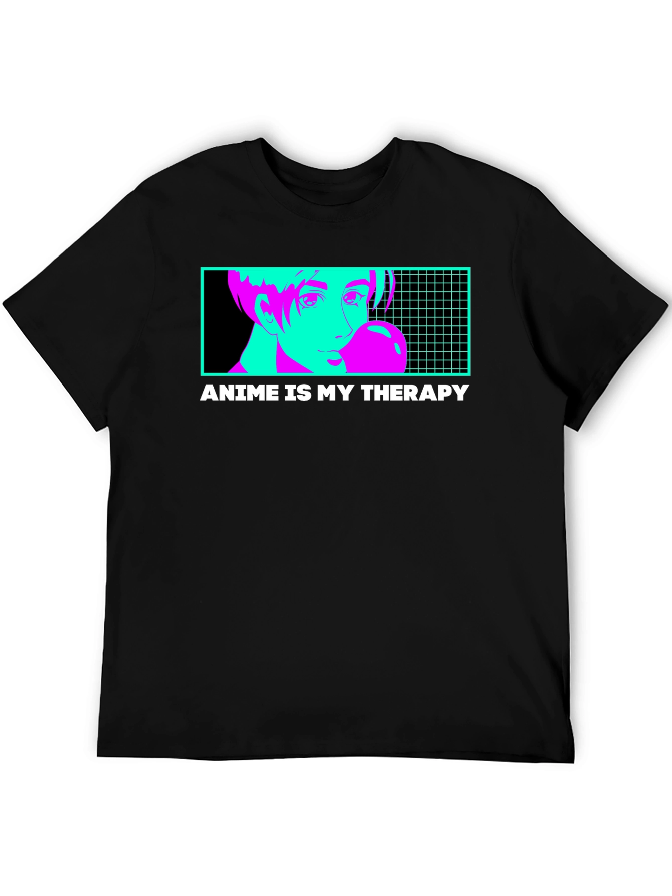 Anime Therapy T-Shirt - Unique Graphic Tee