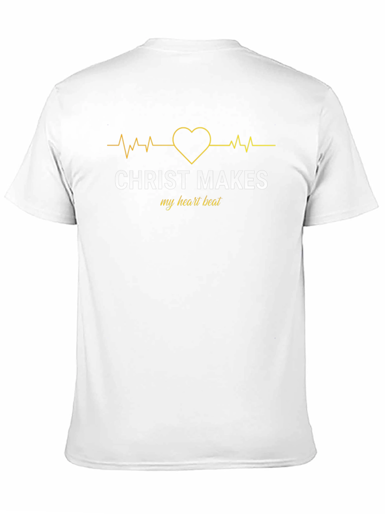 Christ Makes My Heart Beat Graphic Tee