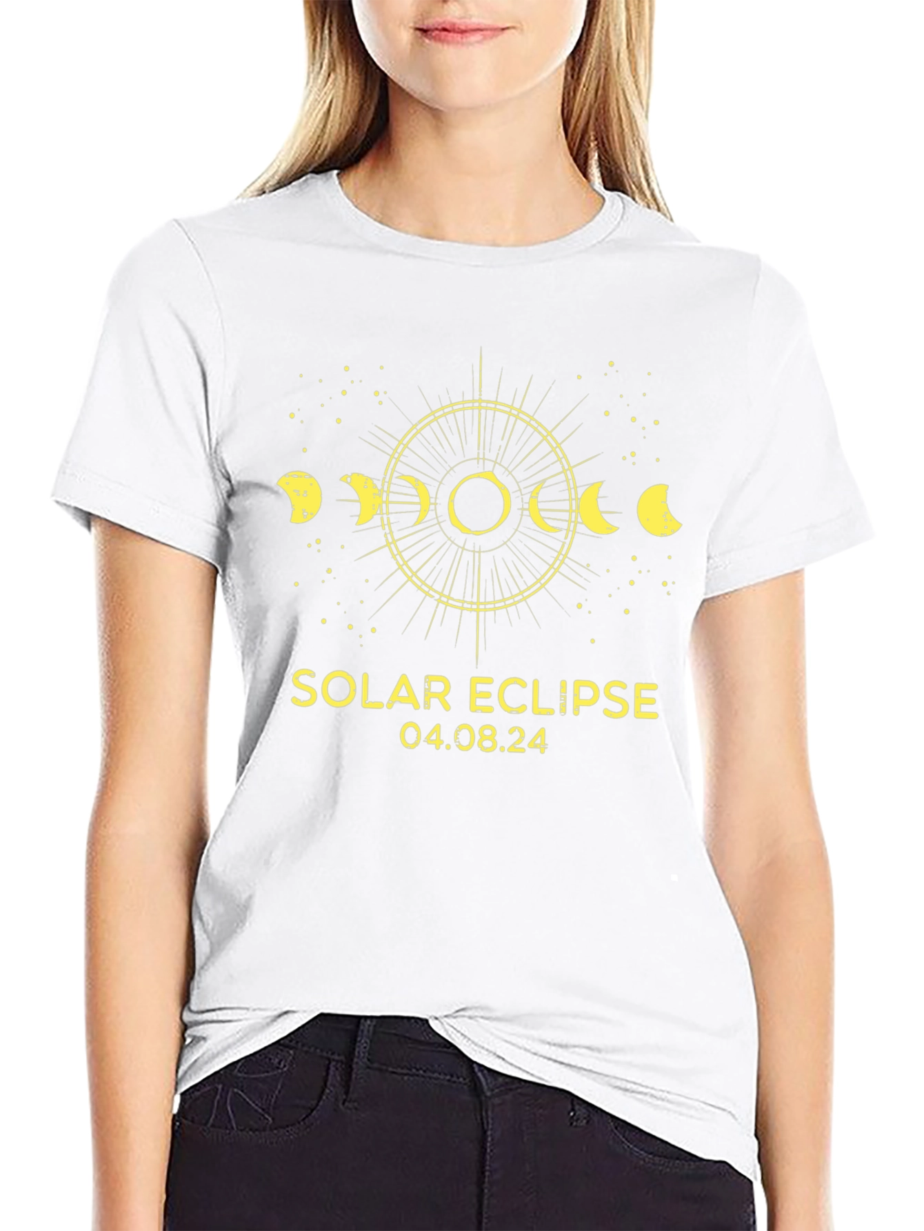 Solar Eclipse 04.08.24 T-Shirt - Celestial Event