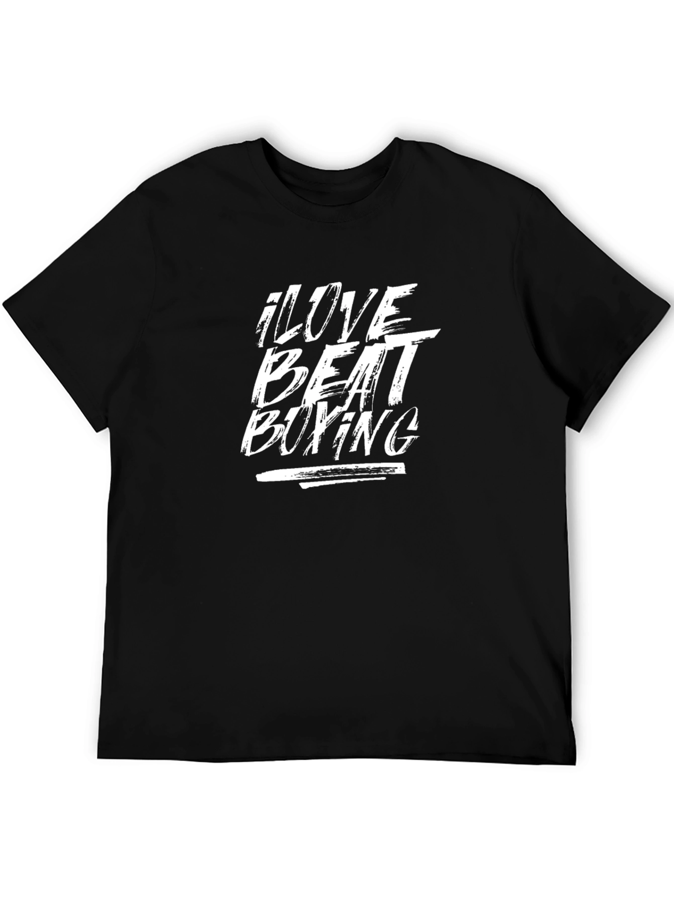 I Love Beat Boxing Black T-Shirt