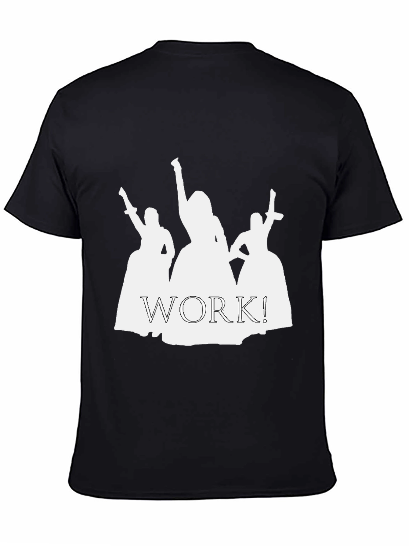 Hamilton Sisters Work! Black Graphic Tee