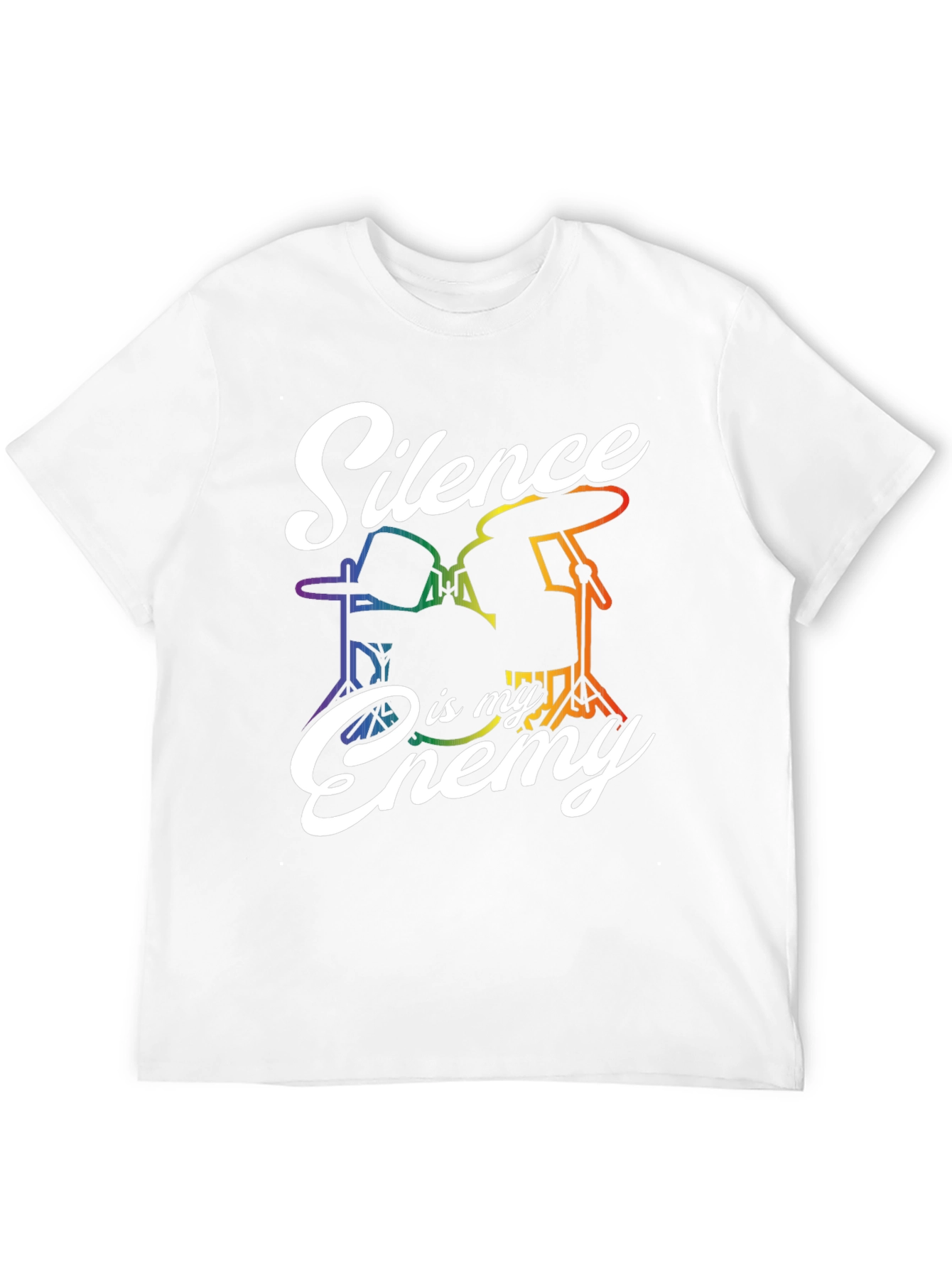Silence Is My Enemy Drummer Pride T-Shirt