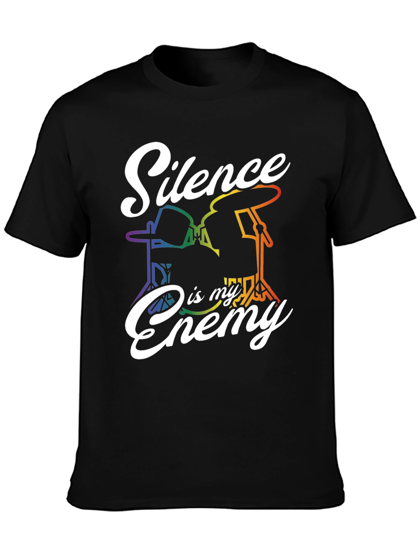 Silence Is My Enemy Drummer Pride T-Shirt