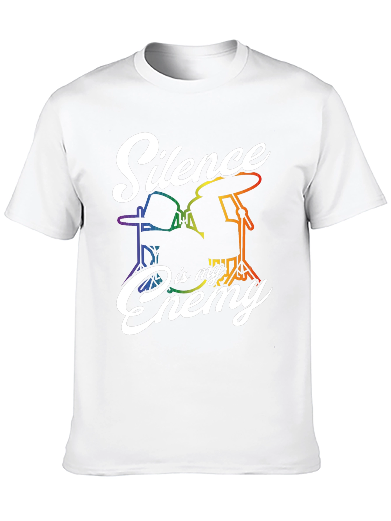 Silence Is My Enemy Drummer Pride T-Shirt