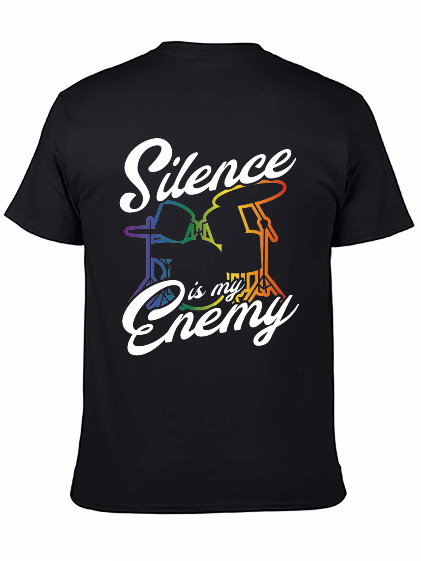 Silence Is My Enemy Drummer Pride T-Shirt