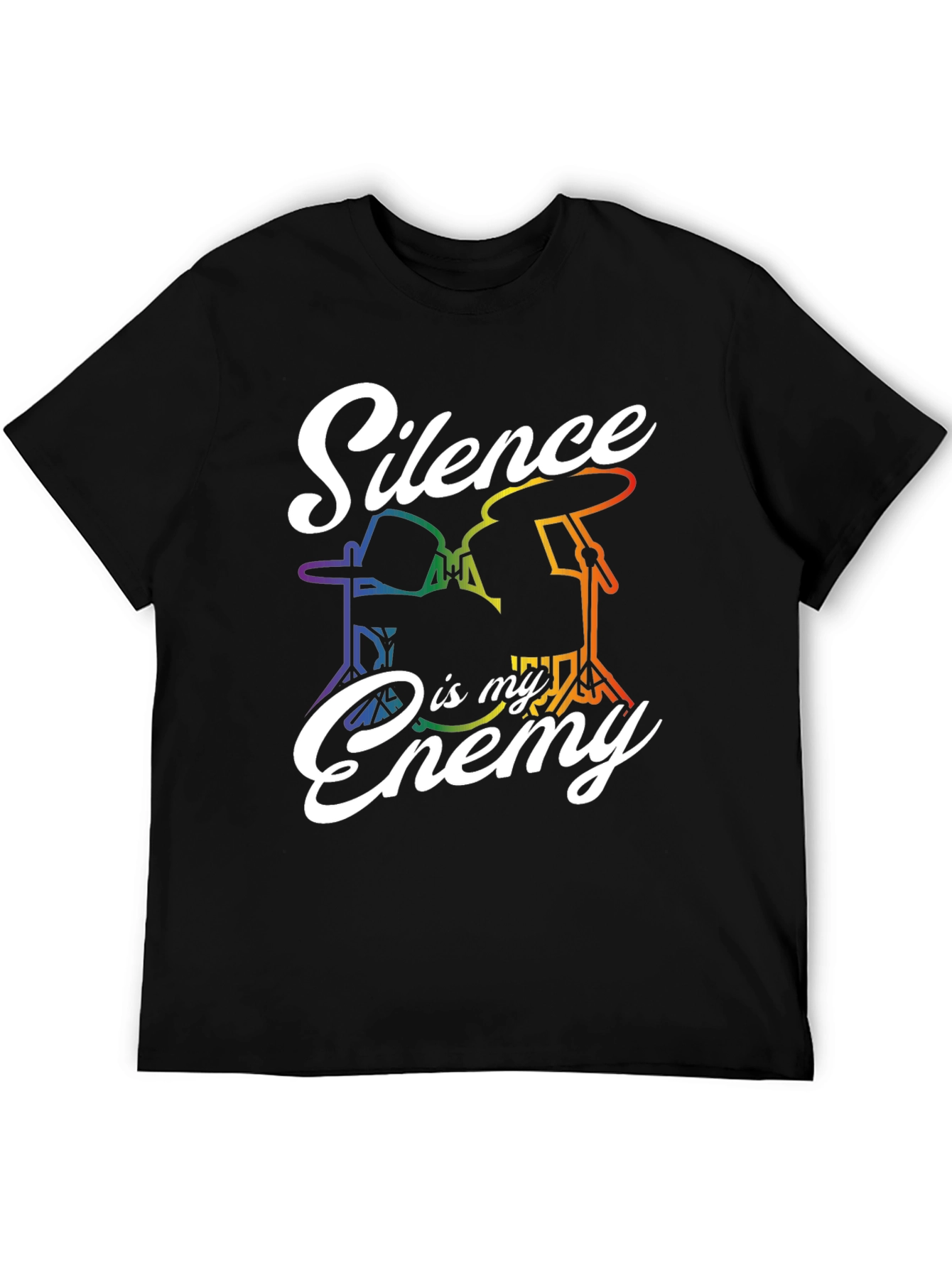 Silence Is My Enemy Drummer Pride T-Shirt