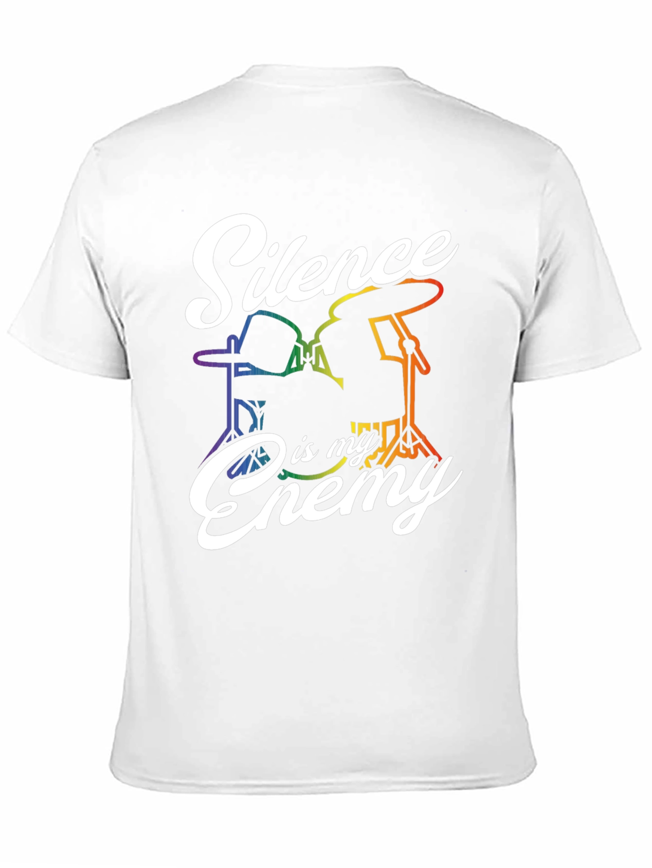 Silence Is My Enemy Drummer Pride T-Shirt
