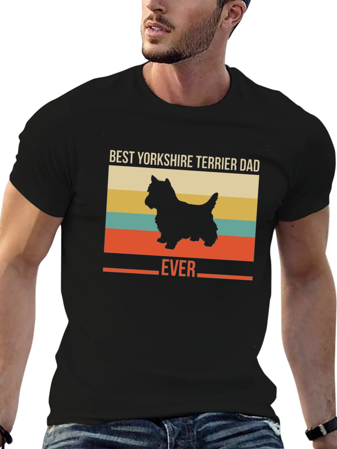 Best Yorkshire Terrier Dad Ever T-Shirt