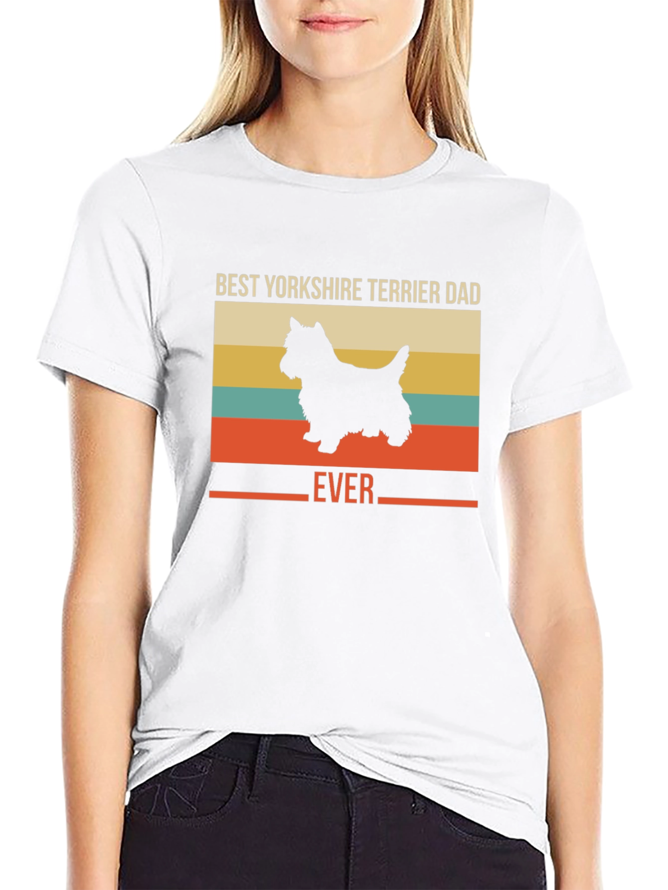 Best Yorkshire Terrier Dad Ever T-Shirt