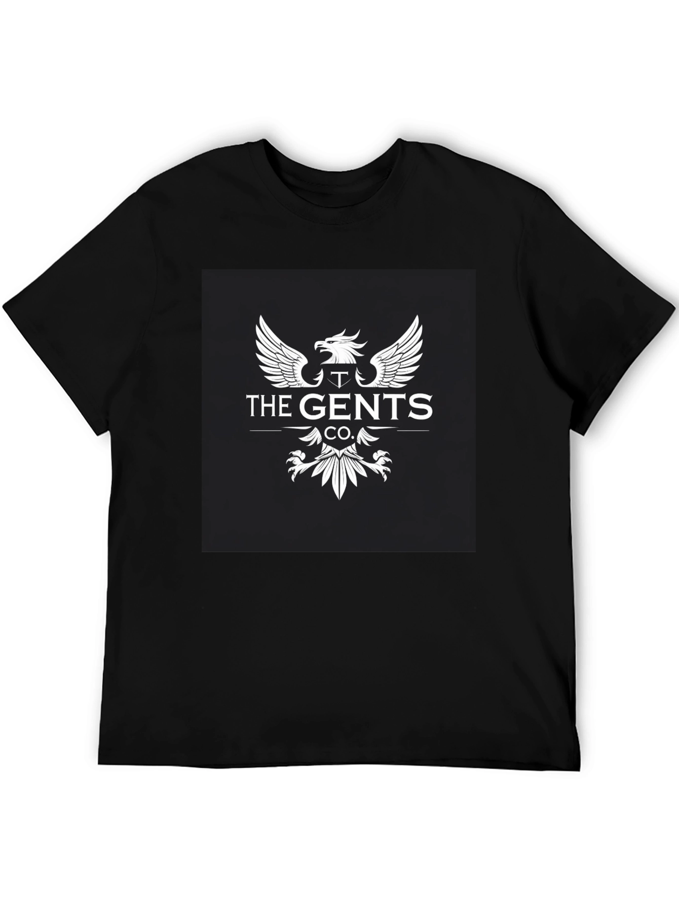 The Gents Co. Black Graphic T-Shirt