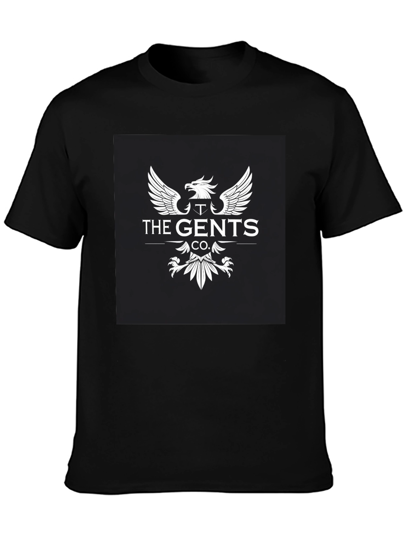 The Gents Co. Black Graphic T-Shirt