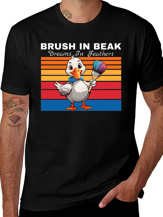 Brush in Beak T-shirt