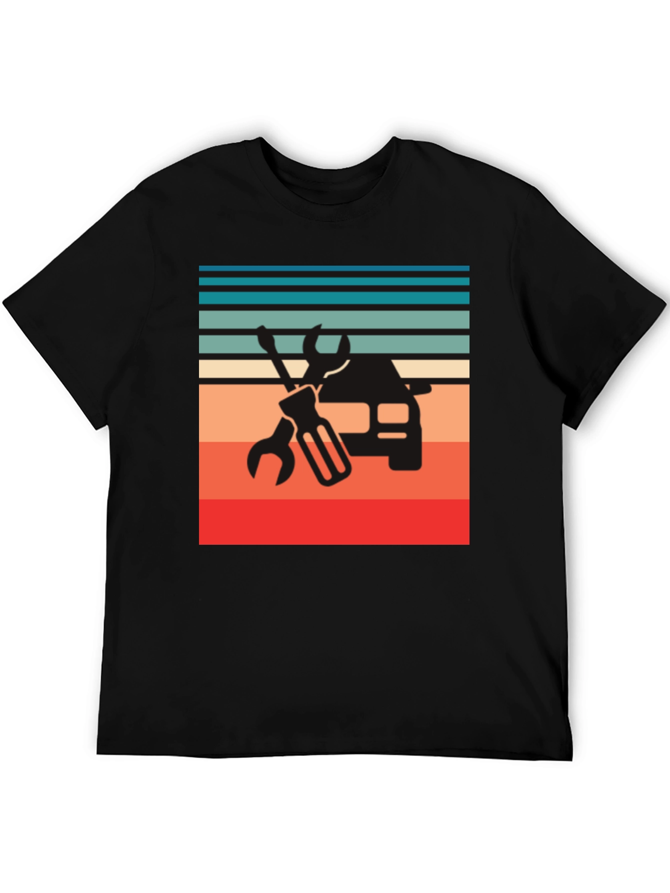 Retro Mechanic Tee - Car Repair T-Shirt