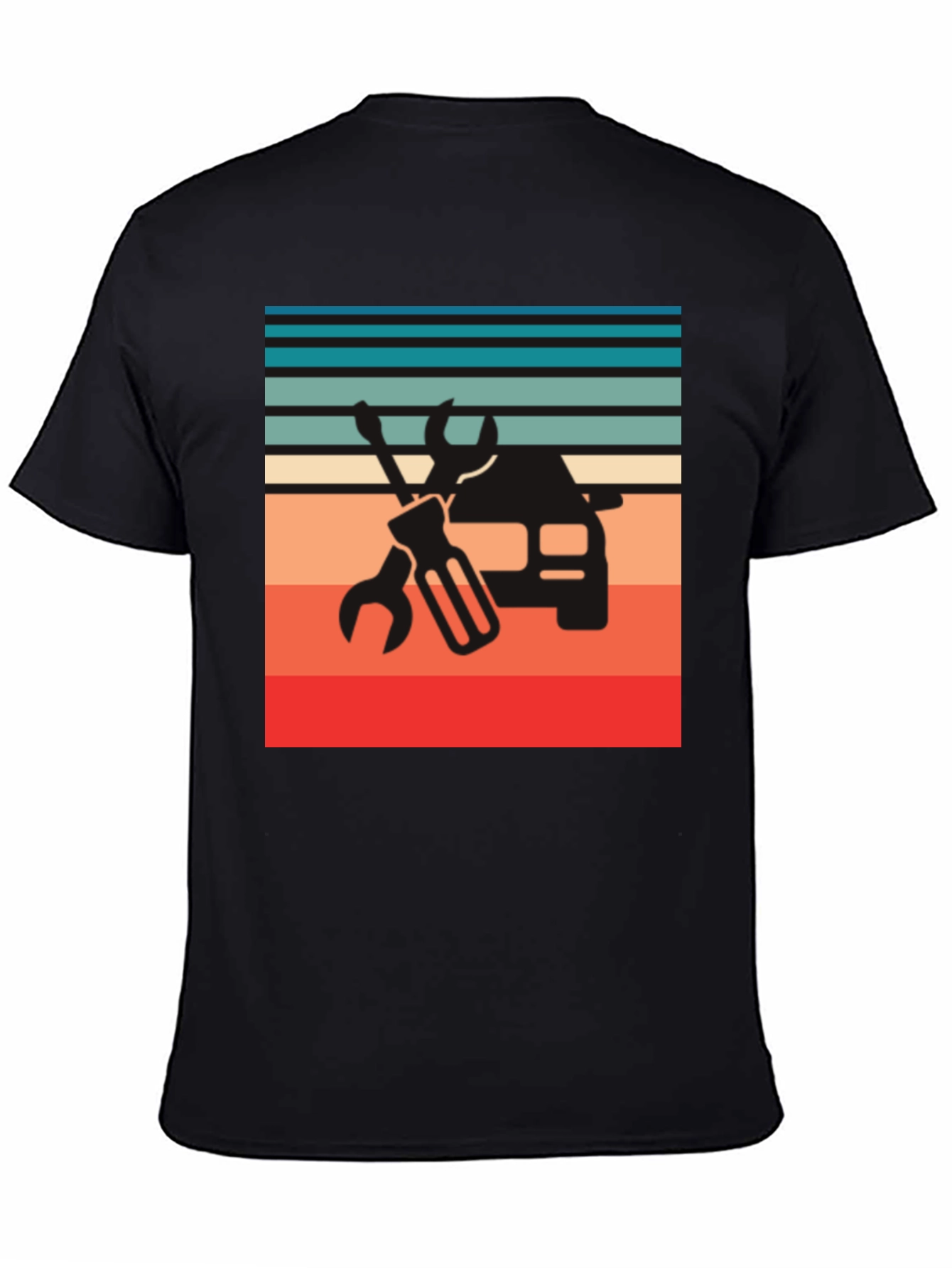 Retro Mechanic Tee - Car Repair T-Shirt
