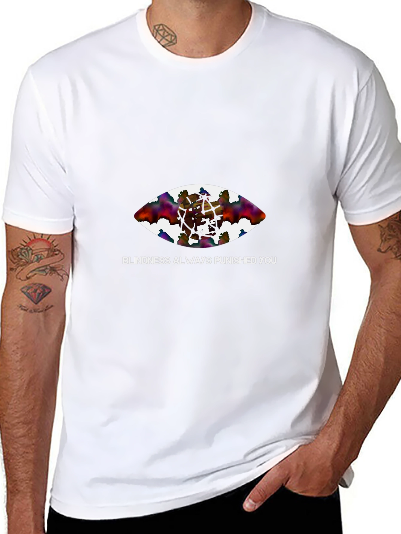 Blindness Punished You Graphic Tee