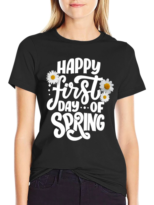 Happy First Day of Spring Graphic Tee