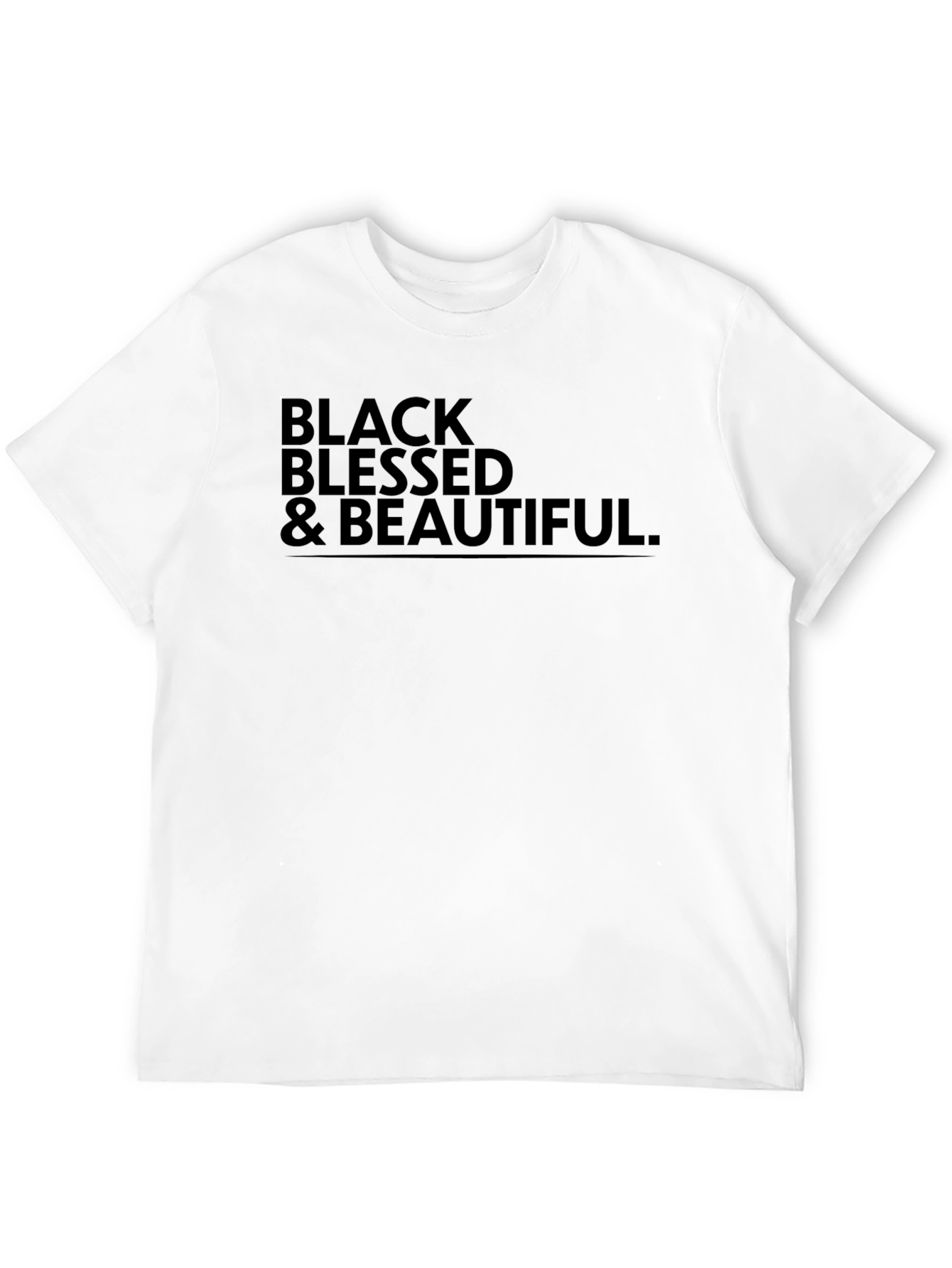 Black Blessed & Beautiful Graphic Tee