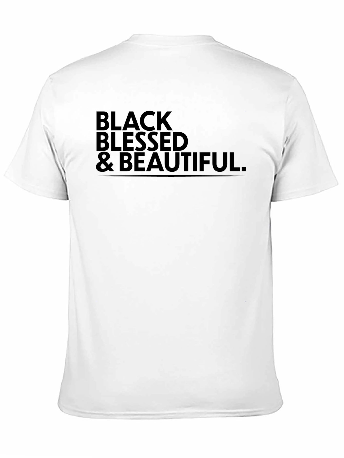 Black Blessed & Beautiful Graphic Tee