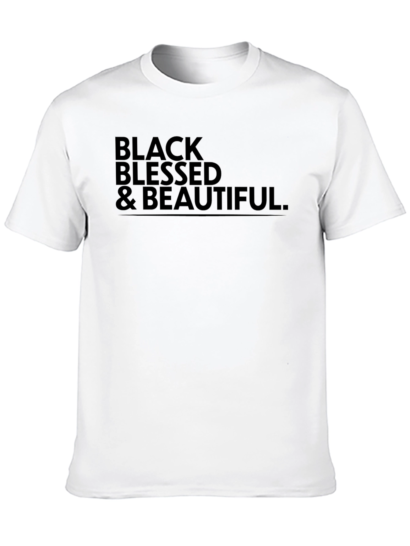 Black Blessed & Beautiful Graphic Tee