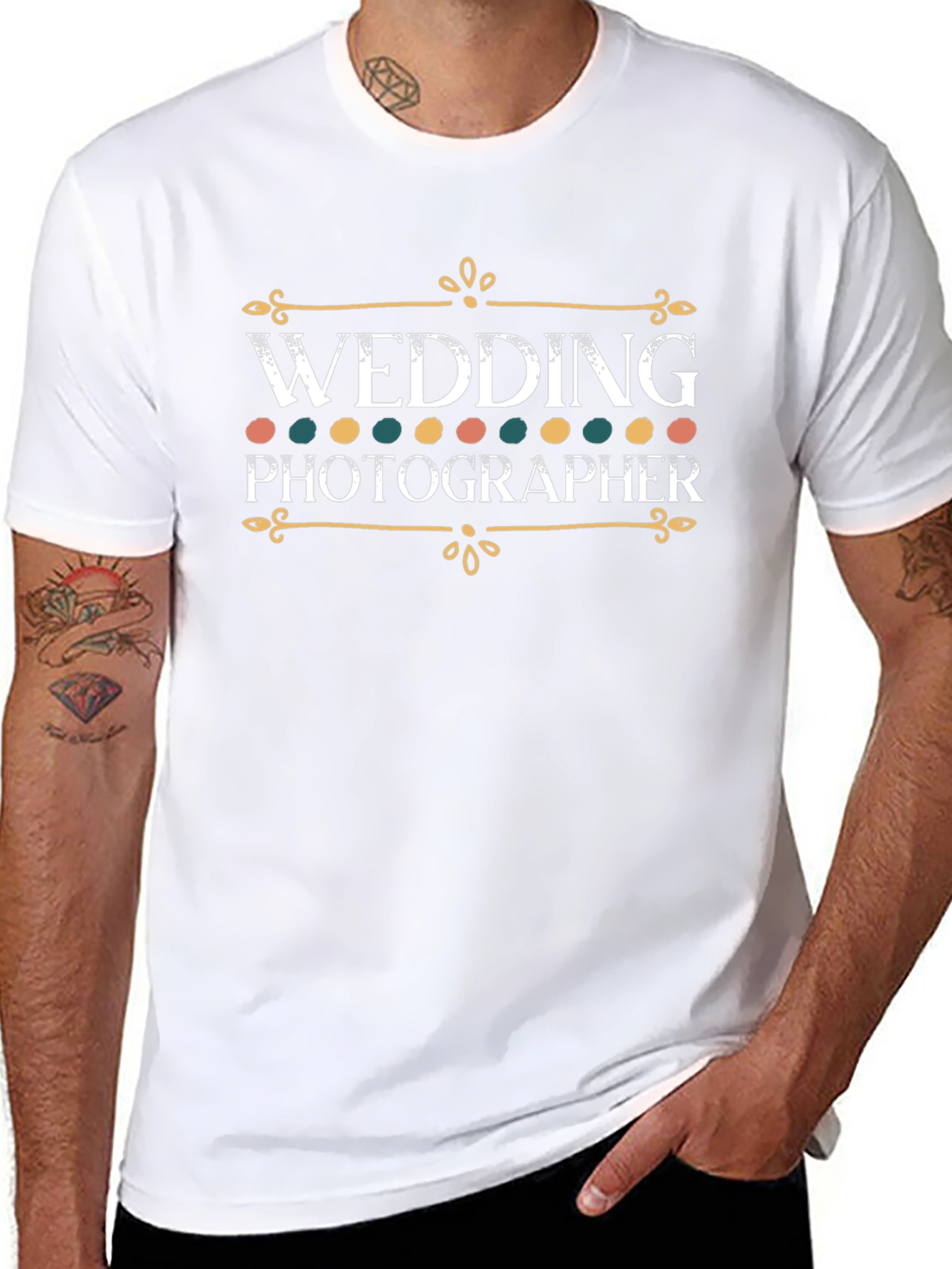 Wedding Photographer T-Shirt - Stylish Photo Gift