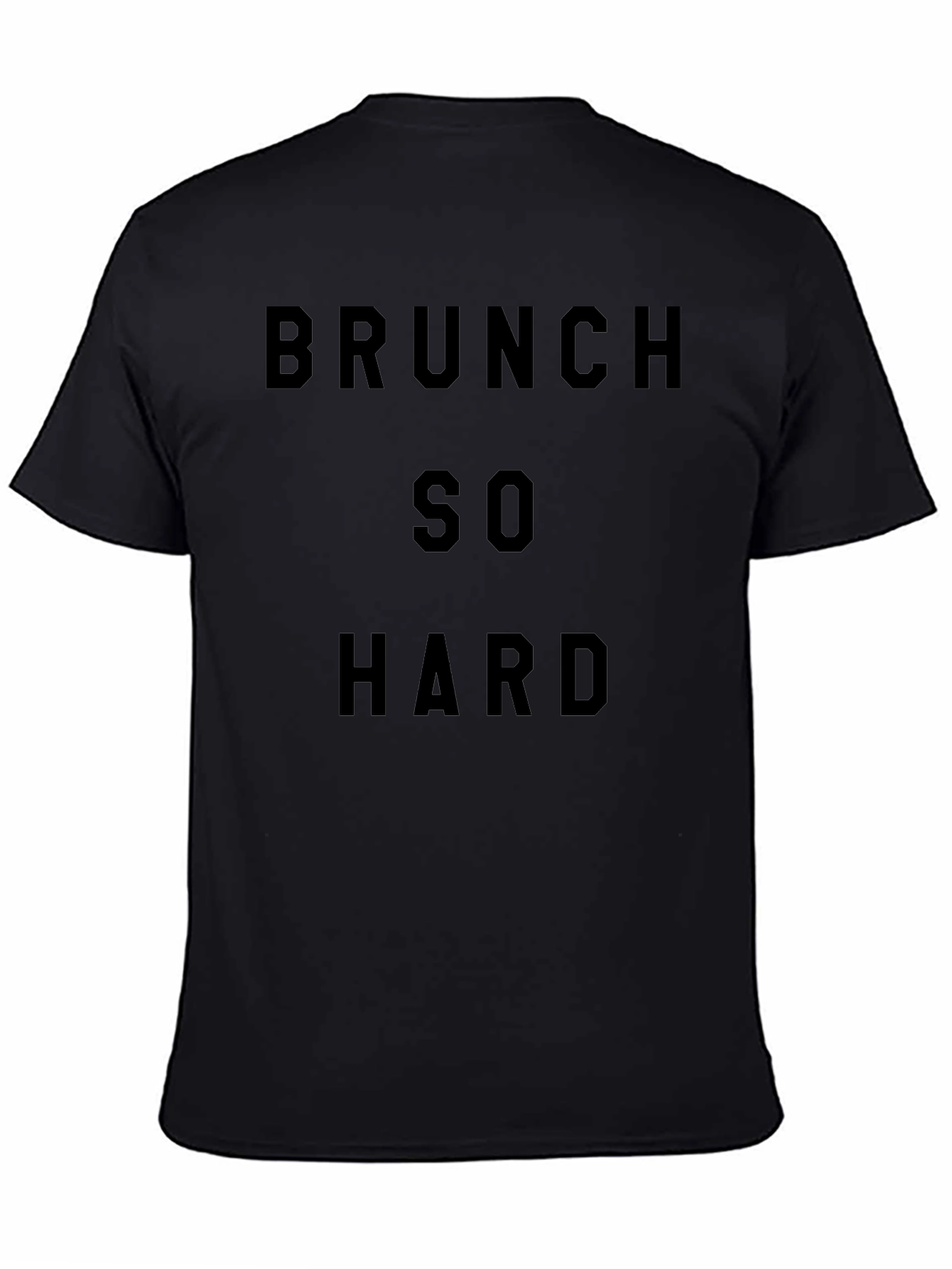 Brunch So Hard Black Graphic Tee