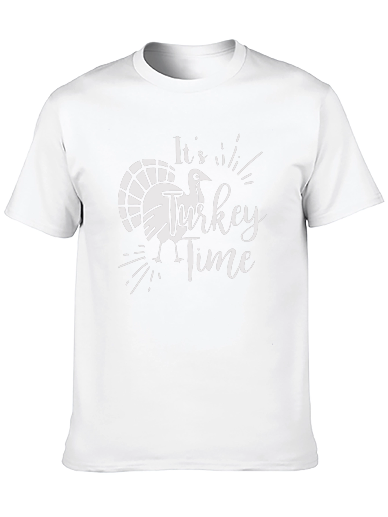 Its Turkey Time Thanksgiving Graphic Tee