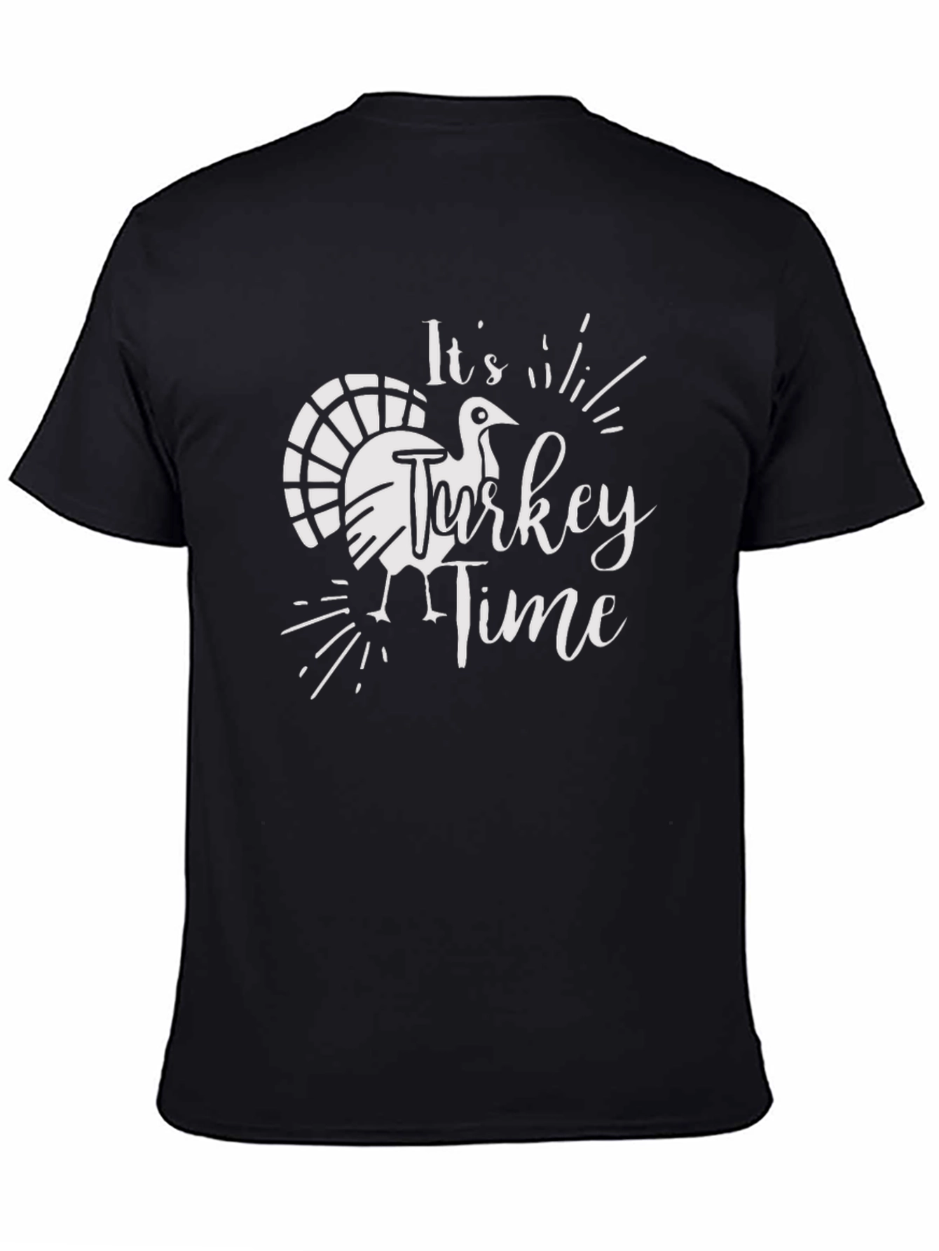 Its Turkey Time Thanksgiving Graphic Tee