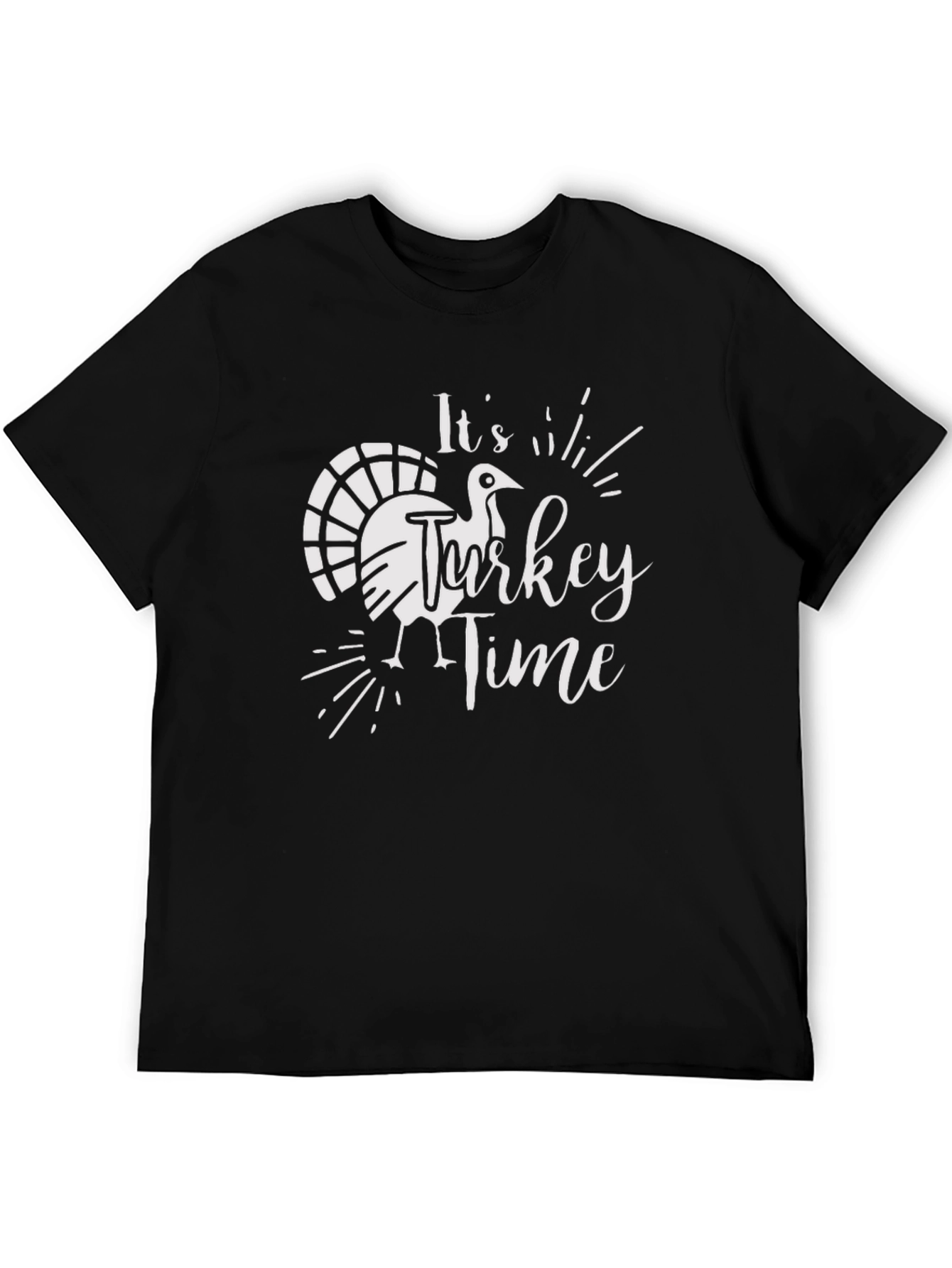 Its Turkey Time Thanksgiving Graphic Tee