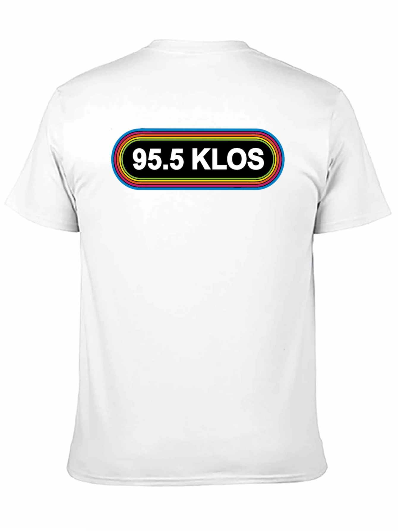 95.5 KLOS Radio Retro Style Graphic T-Shirt