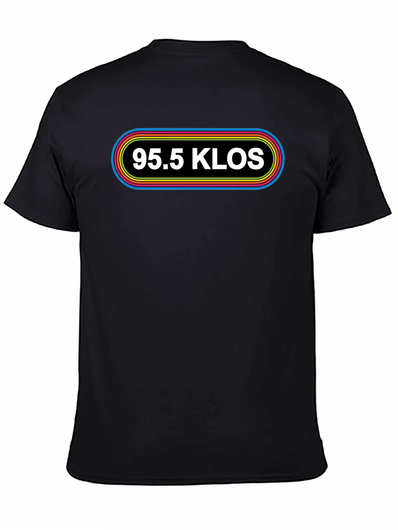 95.5 KLOS Radio Retro Style Graphic T-Shirt