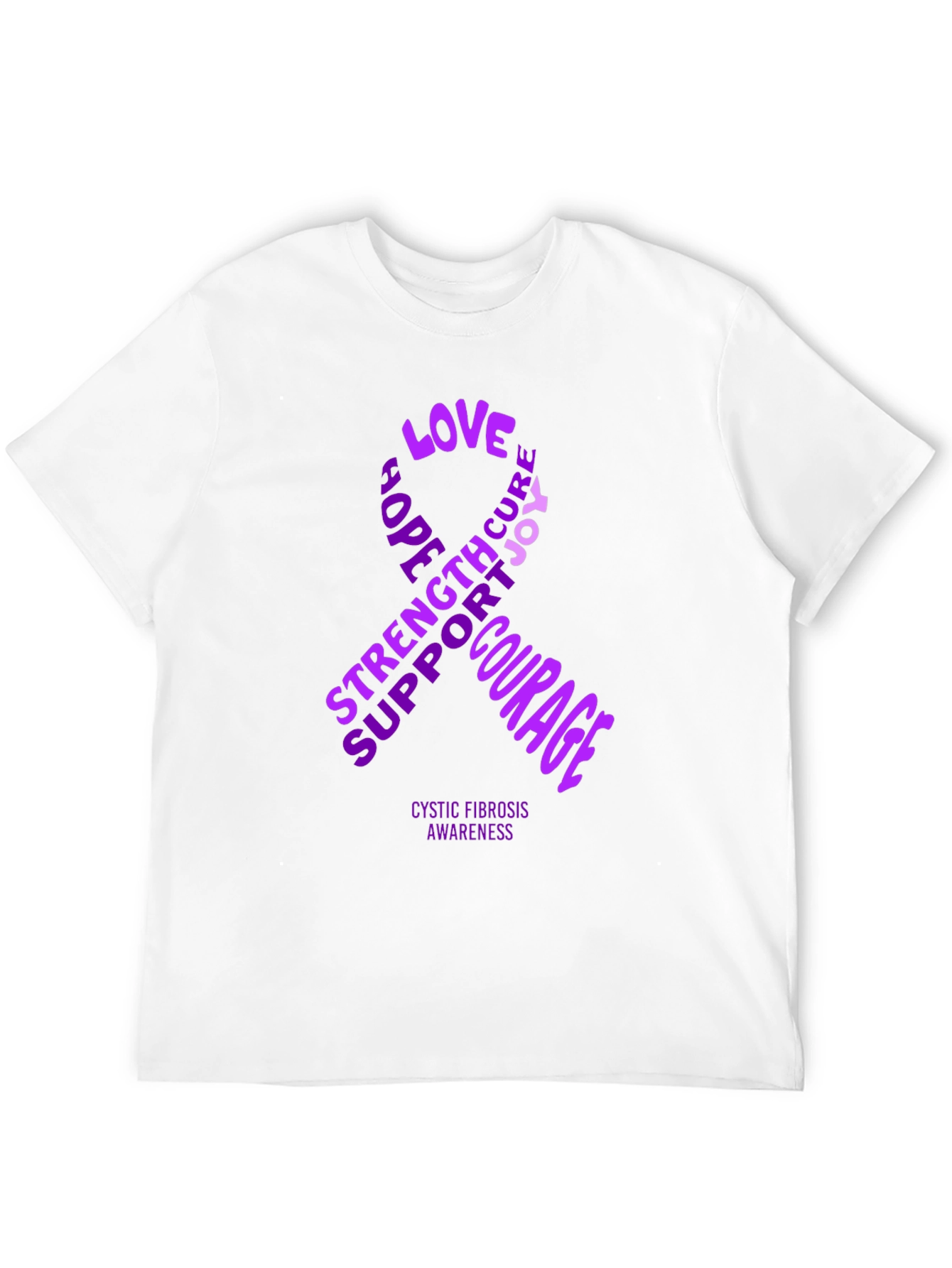 Cystic Fibrosis Awareness Ribbon T-Shirt