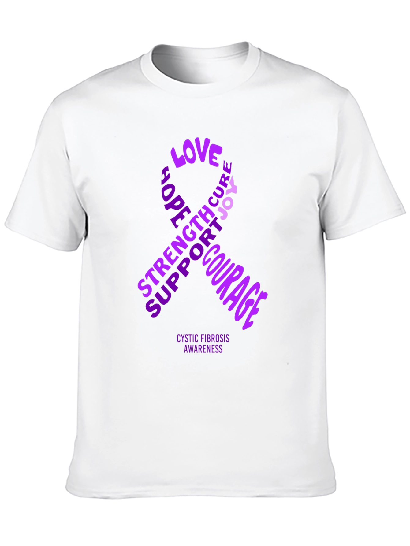 Cystic Fibrosis Awareness Ribbon T-Shirt