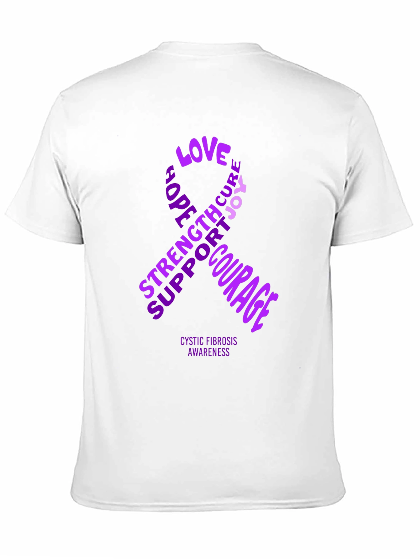Cystic Fibrosis Awareness Ribbon T-Shirt