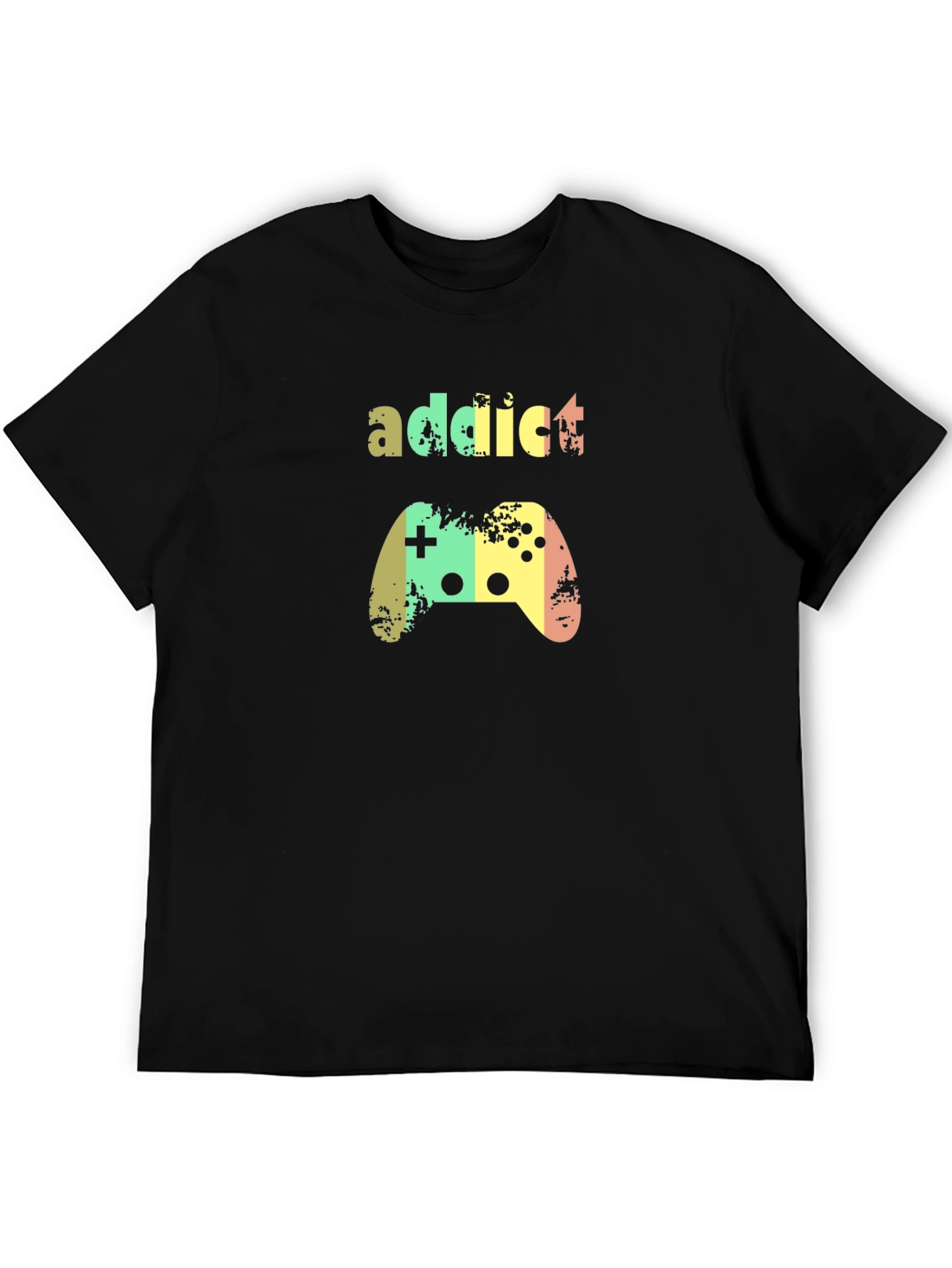 Gaming Addict Black T-Shirt
