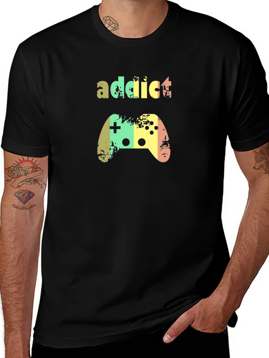 Gaming Addict Black T-Shirt