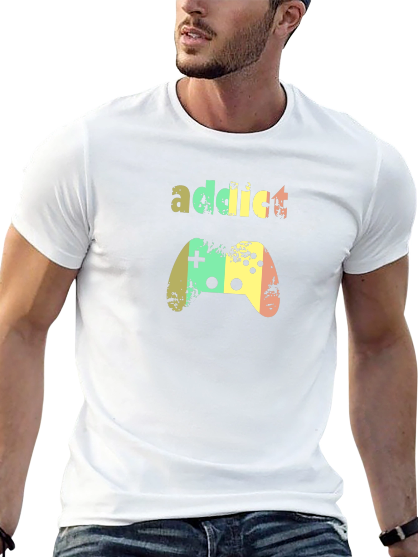 Gaming Addict Black T-Shirt