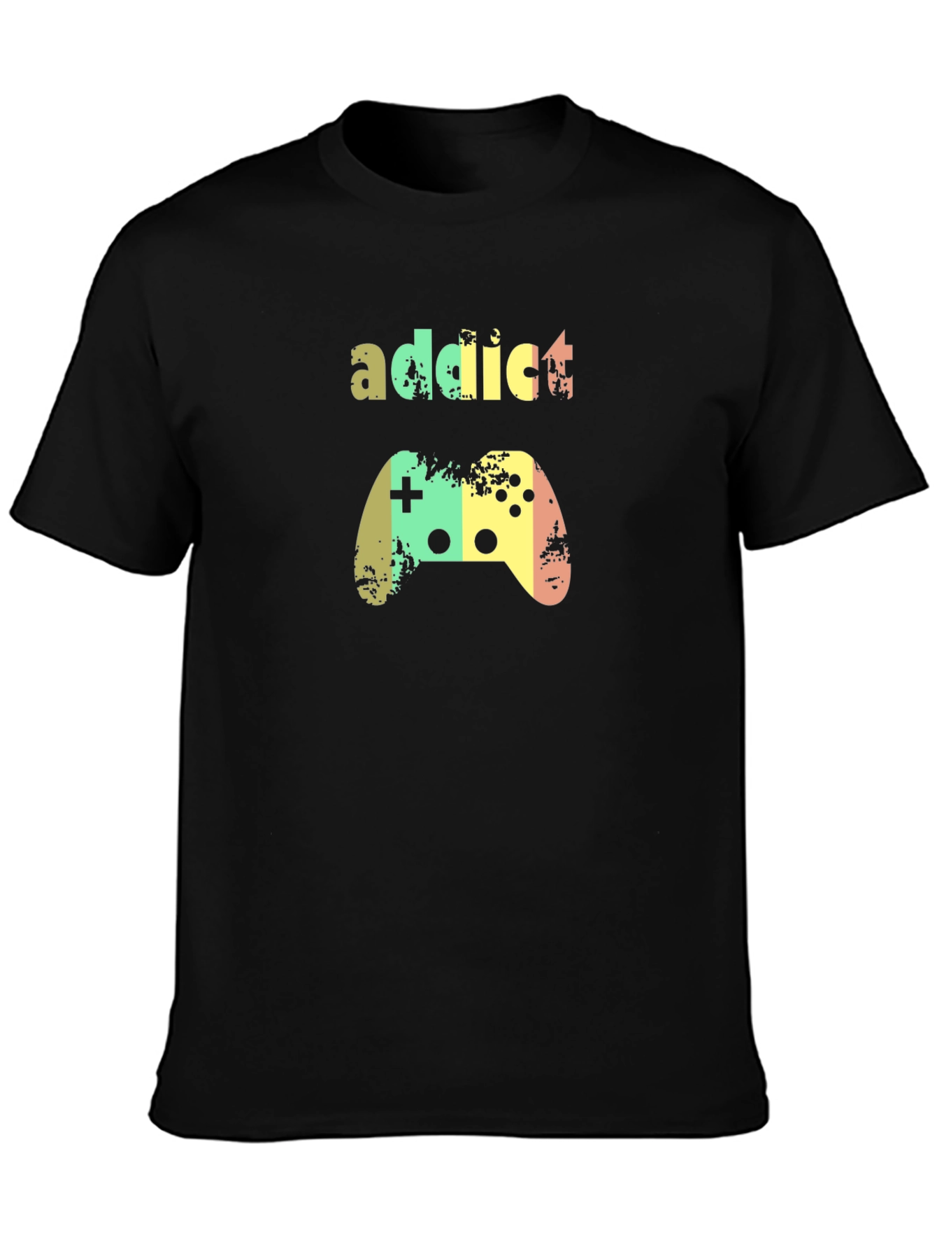 Gaming Addict Black T-Shirt